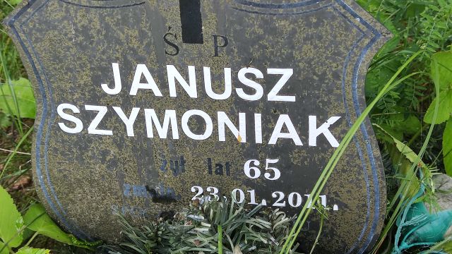 Grób Janusz Szymoniak