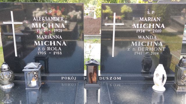 Grób Aleksander Michna