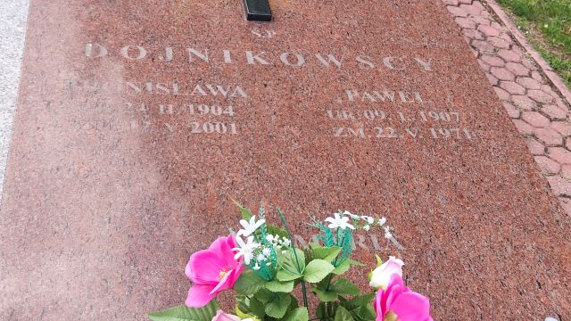 Grób Bronisława Dojnikowska