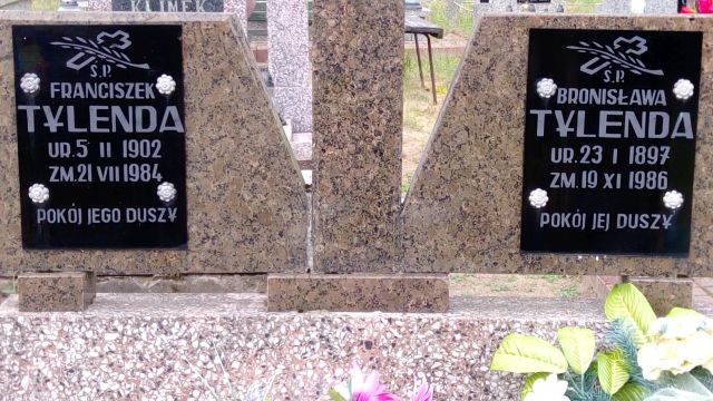Grób Bronisława Tylenda