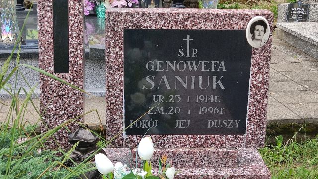 Grób Genowefa Saniuk