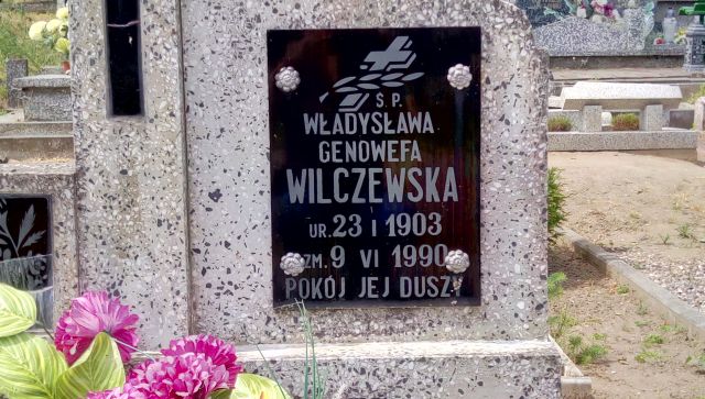 Grób Władysława Wilczewska