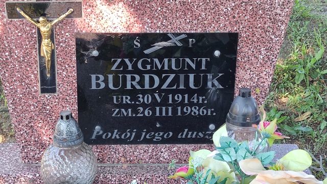 Grób Zygmunt Burdziuk