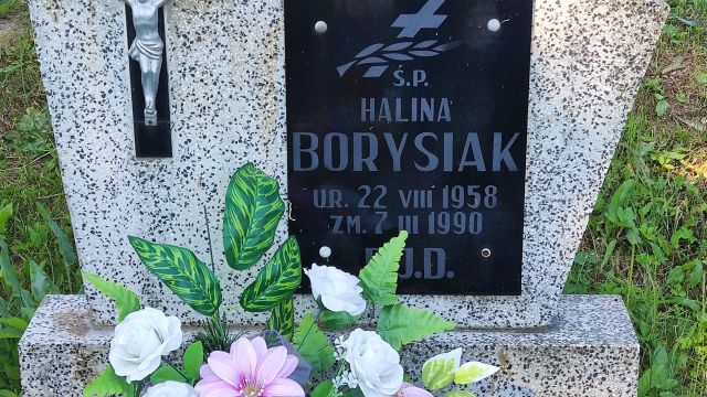 Grób Halina Borysiak