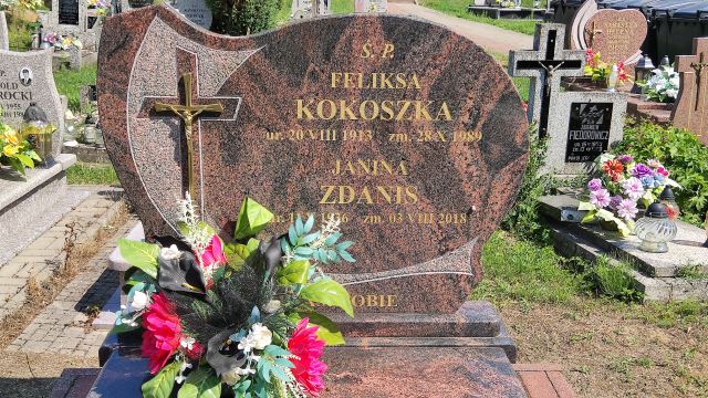 Grób Janina Zdanis