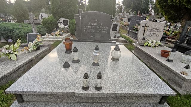 Marianna Samluk 1938 Gołdap - Grobonet - Wyszukiwarka osób pochowanych