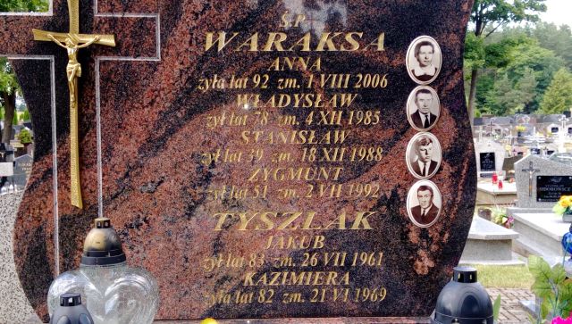 Grób Anna Waraksa