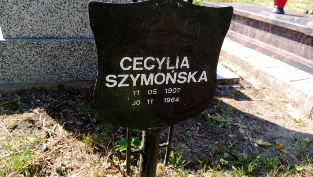 Grób Cecylia Szymońska