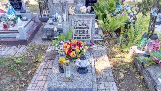 Jacek Karbowski 1964 Gołdap - Grobonet - Wyszukiwarka osób pochowanych