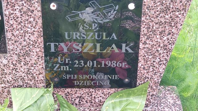 Grób Urszula Tyszlak