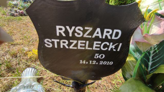 Grób Ryszard Strzelecki