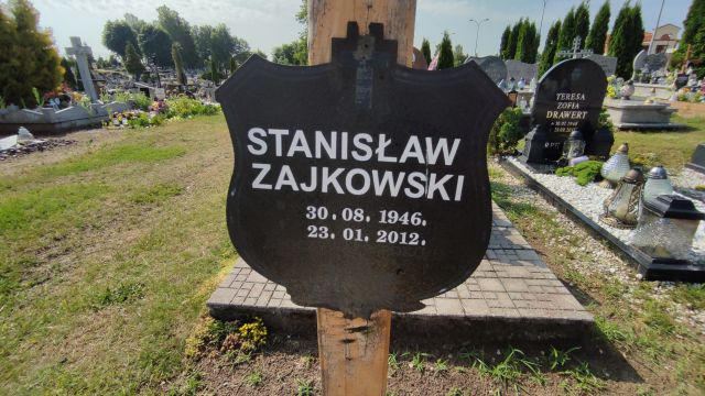 Grób Stanisław Zajkowski