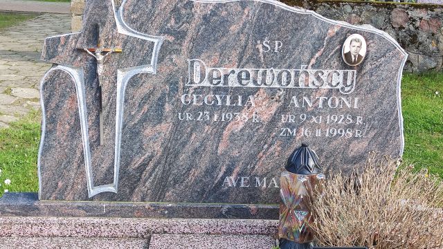 Grób Cecylia Derewońska
