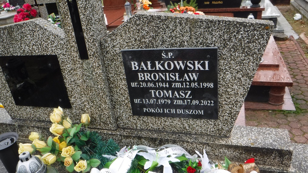 Grób Bronisław Bałkowski