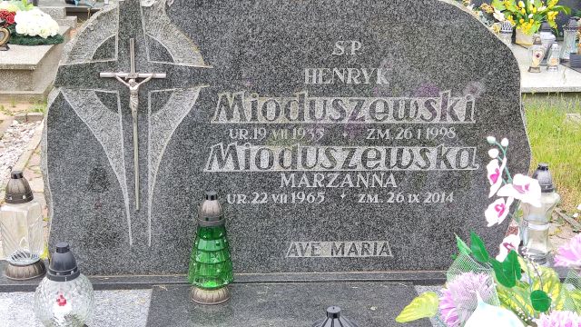 Grób Jadwiga Mioduszewska