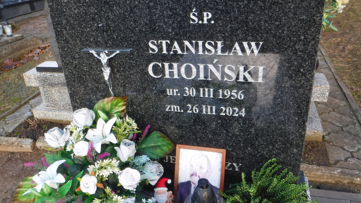 Grób Stanisław Choiński