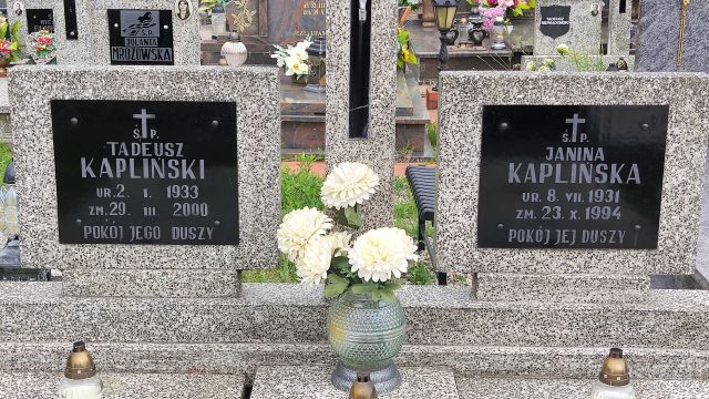 Grób Janina Kaplińska