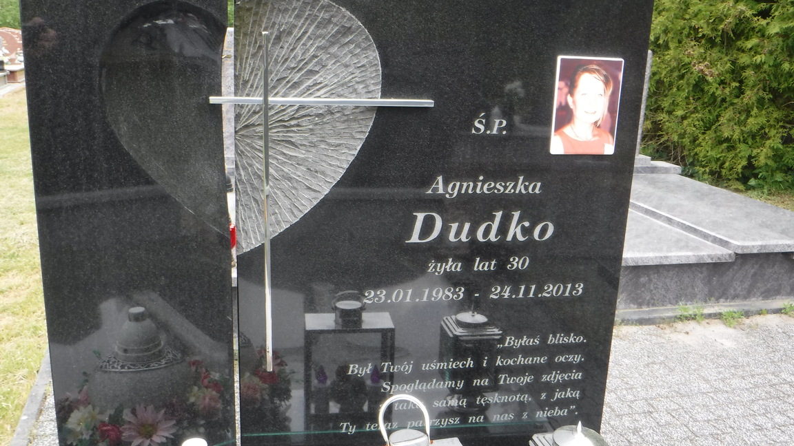Grób Agnieszka Dudko