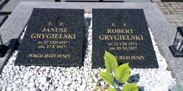 Grób Robert Grygielski