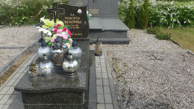 Wojciech Benoński 1967 Gołdap - Grobonet - Wyszukiwarka osób pochowanych