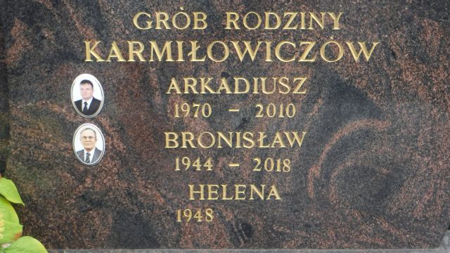 Grób Bronisław Karmiłowicz