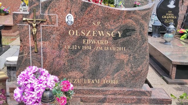 Grób Edward Olszewski