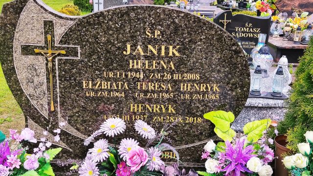 Grób Helena Janik