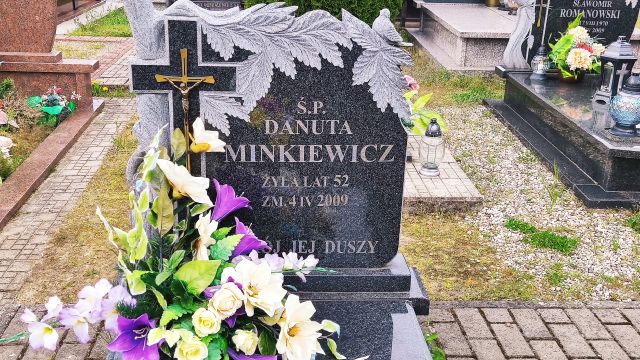 Grób Danuta Minkiewicz