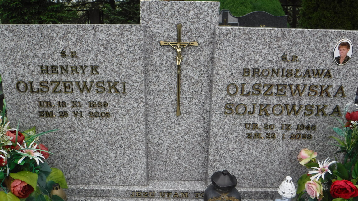 Grób Bronisława Sojkowska