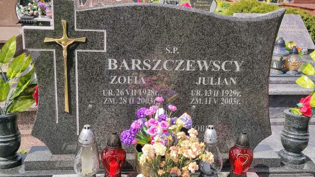 Grób Julian Barszczewski