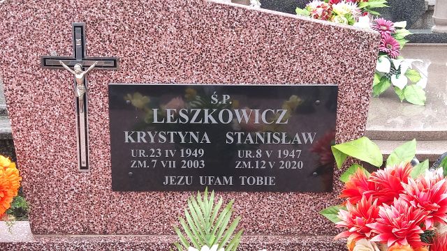 Grób Stanisław Leszkowicz