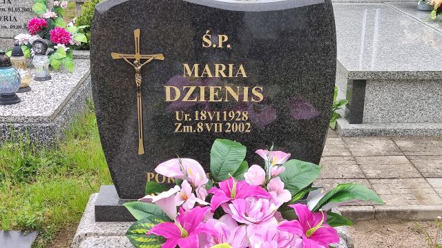 Grób Maria Dzienis
