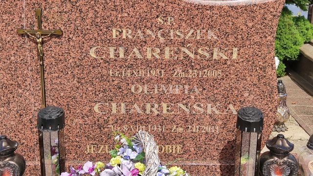 Grób Franciszek Chareński