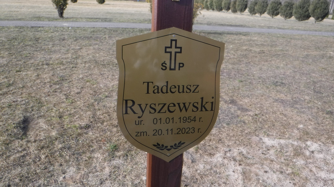 Grób Jadwiga Ryszewska