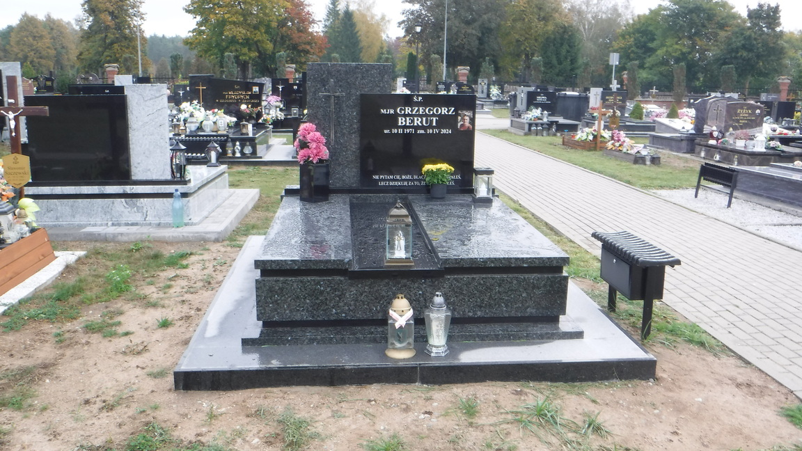 Grzegorz Berut 1971 Gołdap - Grobonet - Wyszukiwarka osób pochowanych