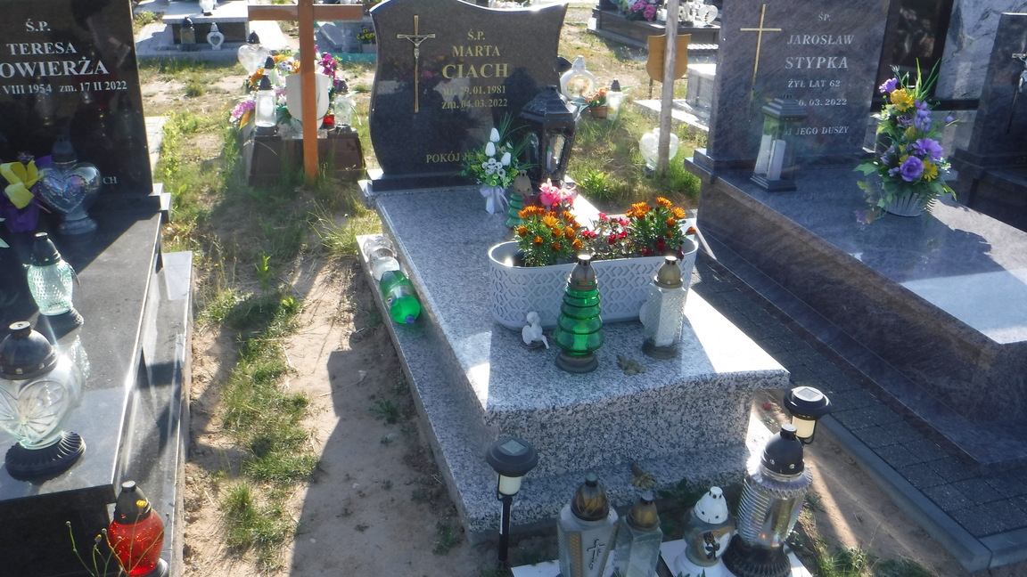 Marta Ciach 1981 Gołdap - Grobonet - Wyszukiwarka osób pochowanych