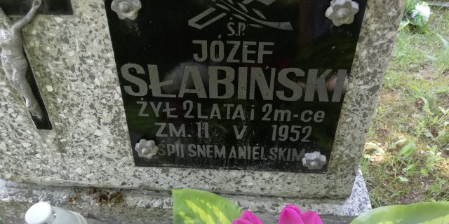 Grób Józef Słabiński