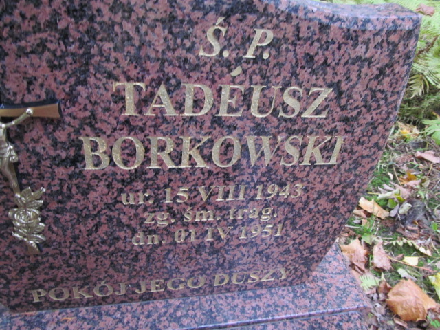 Tadeusz Borkowski 1943 Gołdap - Grobonet - Wyszukiwarka osób pochowanych