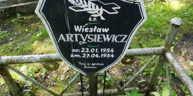 Grób Wiesław Artysiewicz