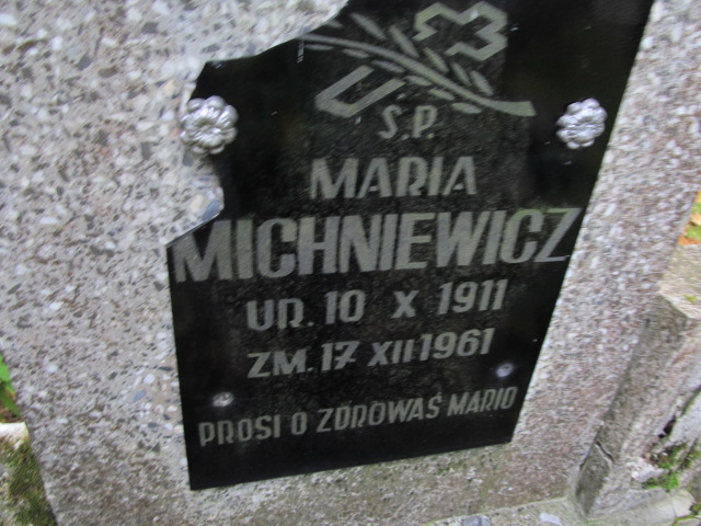 Maria Michniewicz 1911 Gołdap - Grobonet - Wyszukiwarka osób pochowanych