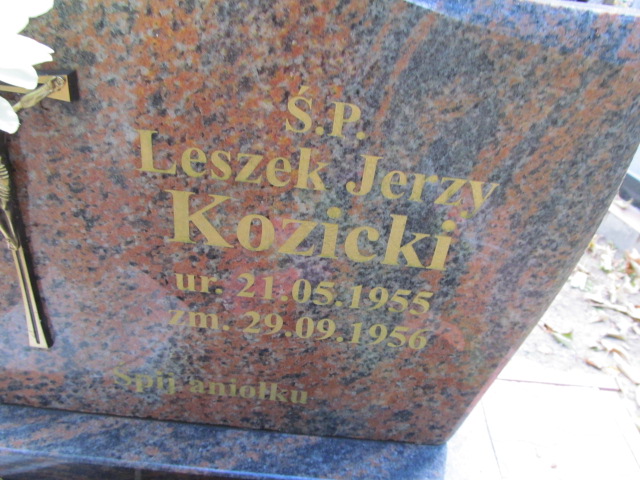 Leszek Kozicki 1955 Gołdap - Grobonet - Wyszukiwarka osób pochowanych