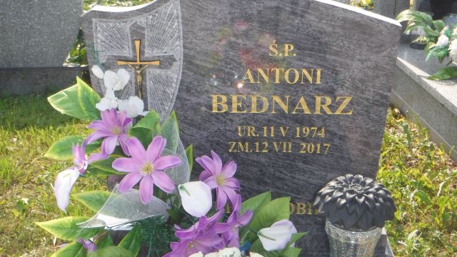 Grób Antoni Bednarz