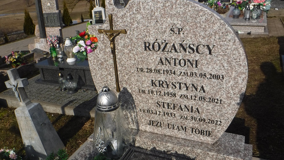 Grób Krystyna Różańska