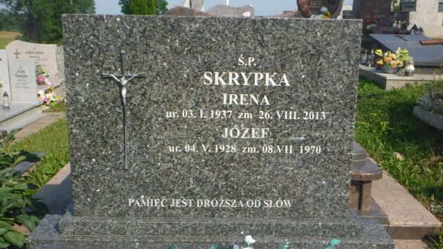 Grób Józef Skrypka